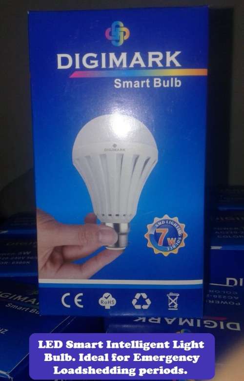 Emergency LED Light Bulbs Smart Intelligent Load Shedding Solution 7W B22. Collections are allowed.