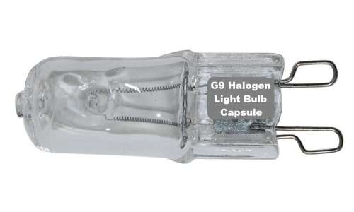 35W AC220V G9 Halogen Light Bulbs. Warm White Halogen Globes, Capsules, Lamps. Collections Allowed.