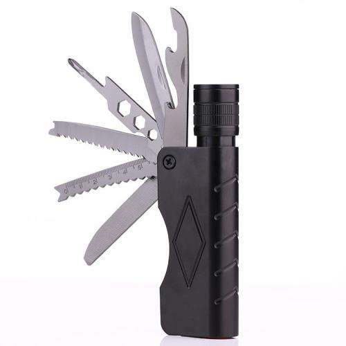 Multifunction 7-in-1 CREE LED Torch Flashlight Handy Multi-Tool Swiss Knife Kit. Collections Allowed