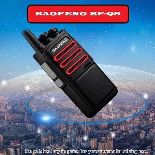 BAOFENG BF-Q8 10Watts Upgrade Walkie Talkie UHF Band Two Way Radio Transceiver. Collections allowed