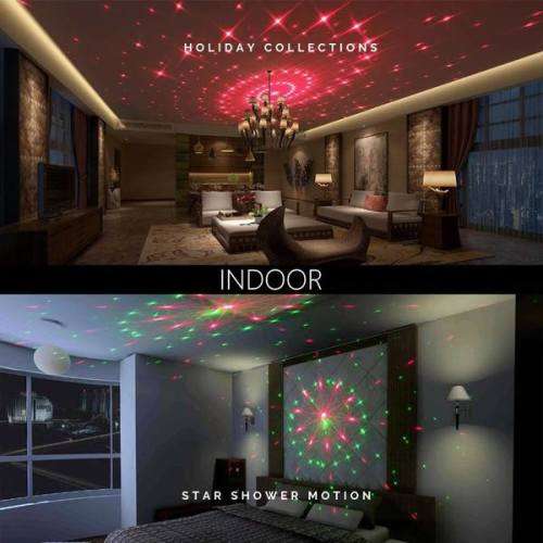 Disco Party Stage Motion Laser Light | Weather Resistant | Adjustable Lawn Stake Collections allowed