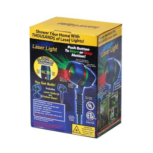 Disco Party Stage Motion Laser Light | Weather Resistant | Adjustable Lawn Stake Collections allowed