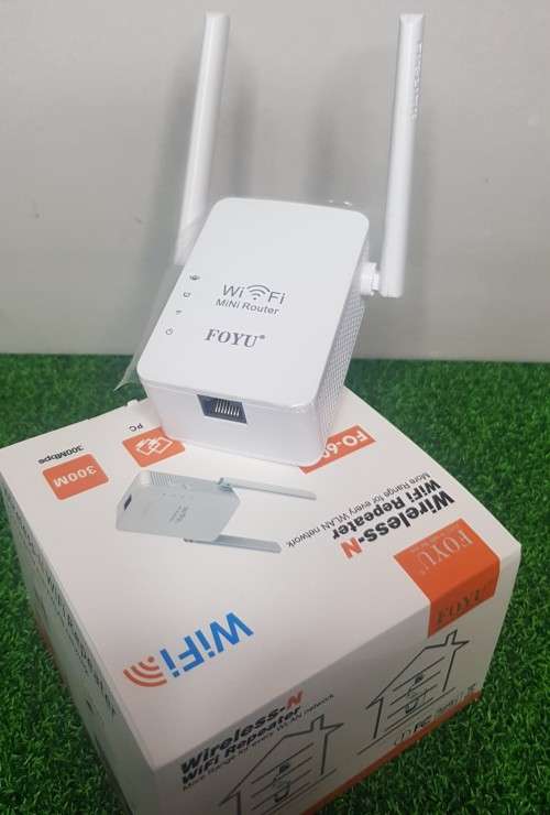 Wireless-N WiFi Repeater Mini Router / Range Extender for All WLAN Networks. Collections are allowed