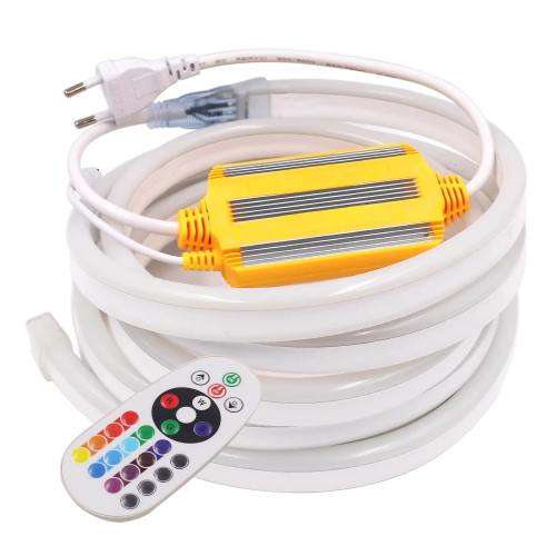 MultiColour RGB LED Controller and a Remote for 220V LED Strip Neon Flex Light. Collections Allowed.