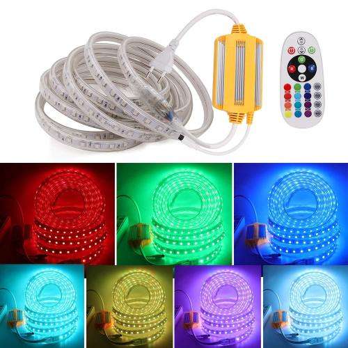 MultiColour RGB LED Controller and a Remote for 220V LED Strip Neon Flex Light. Collections Allowed.