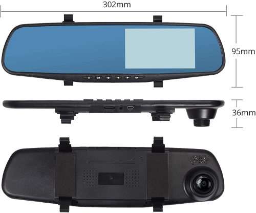Vehicle Dash Cam Blackbox DVR - Full HD 1080 VISOR DVR.. Collections are allowed.