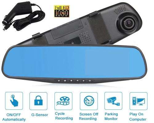 Vehicle Dash Cam Blackbox DVR - Full HD 1080 VISOR DVR.. Collections are allowed.