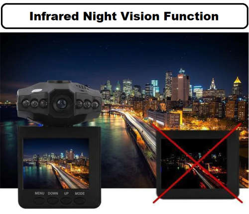 Vehicle Dash Cam HD Portable DVR with 2.5` TFT LCD Screen plus more. Collections are allowed.