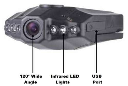 Vehicle Dash Cam HD Portable DVR with 2.5` TFT LCD Screen plus more. Collections are allowed.