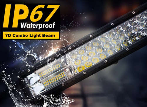 468W LED Tri-Row 7D Reflector Light Bar with Combo Beam. Collections areallowed.