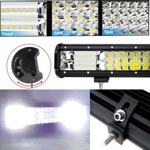 468W LED Tri-Row 7D Reflector Light Bar with Combo Beam. Collections areallowed.