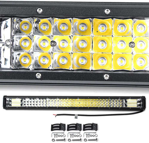 468W LED Tri-Row 7D Reflector Light Bar with Combo Beam. Collections areallowed.