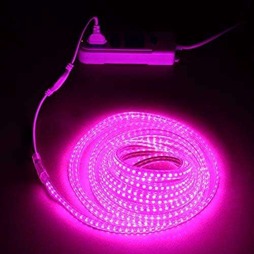 LED Strip Rope Lights 100m PINK 220V Complete Kit With Connector Plug + End Cap. Collections Allowed