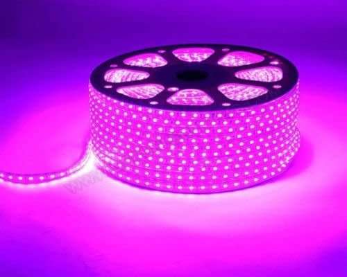 LED Strip Rope Lights 100m PINK 220V Complete Kit With Connector Plug + End Cap. Collections Allowed