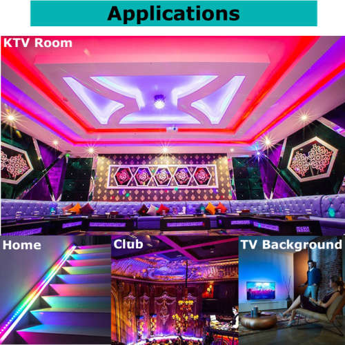LED Strip Rope Lights 100m PINK 220V Complete Kit With Connector Plug + End Cap. Collections Allowed