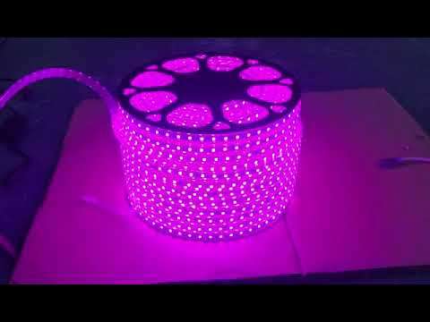 LED Strip Lights: PURPLE/VIOLET 220V Complete With Connector Plug + End Cap. Collections are allowed