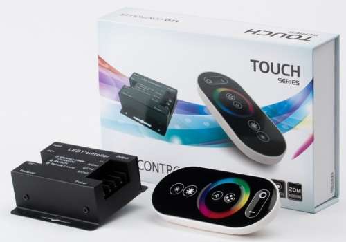Touch Remote Wireless RGB LED Controller Latest Version 12V/24V. Collections are allowed.