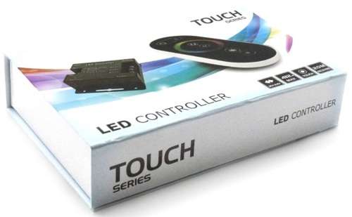 Touch Remote Wireless RGB LED Controller Latest Version 12V/24V. Collections are allowed.