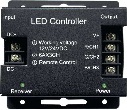 Touch Remote Wireless RGB LED Controller Latest Version 12V/24V. Collections are allowed.