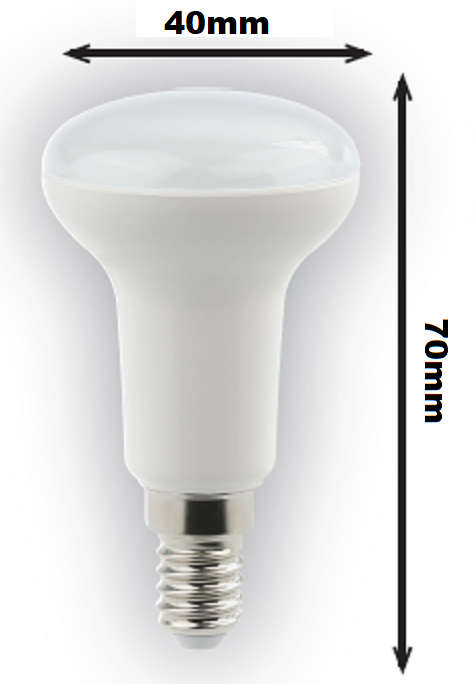 LED Light Bulbs: 6W R39 Series Reflector 185V~265V AC Cool White. Collections are allowed.