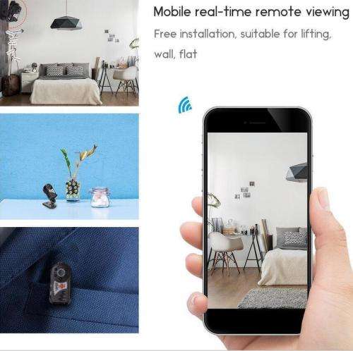 Portable NVR WiFi Q7 P2P Miniature Spy DVR Camera. WiFi Mini Hidden Spy Camera. Collections Allowed.