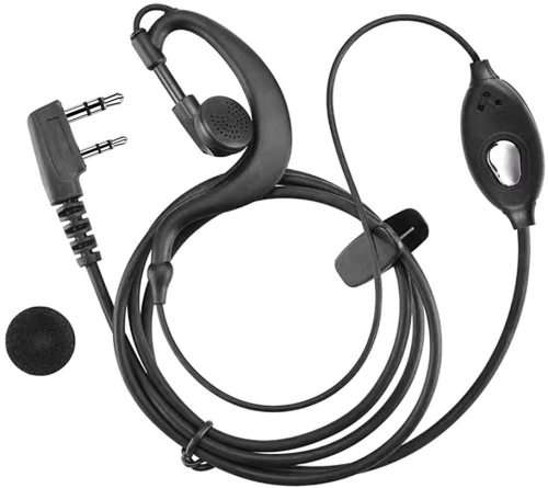 Earpiece Headset (Singles) PTT for Two-Way Walkie Talkie Radios / Transceivers. Collections Allowed.