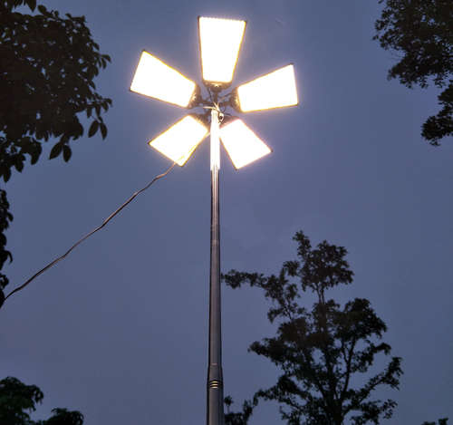 Outdoor LED Multifunction Light, Telescopic Rod ideal for Camping, Fishing. Collections are allowed.