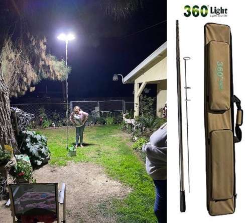 Outdoor LED Multifunction Light, Telescopic Rod ideal for Camping, Fishing. Collections are allowed.