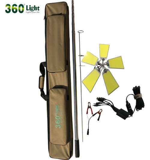Outdoor LED Multifunction Light, Telescopic Rod ideal for Camping, Fishing. Collections are allowed.