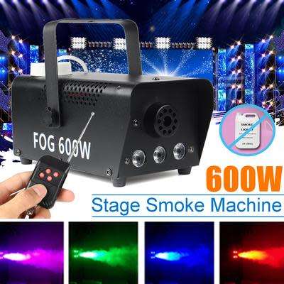 LED Smoke Fog Machine Heavy Duty Compact & High Capacity with RGB LEDs. Collections are allowed.