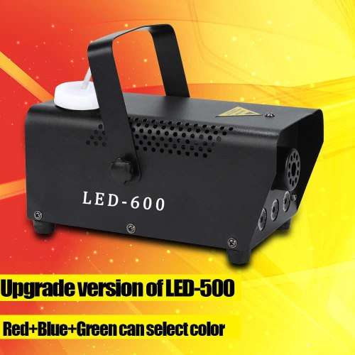 LED Smoke Fog Machine Heavy Duty Compact & High Capacity with RGB LEDs. Collections are allowed.