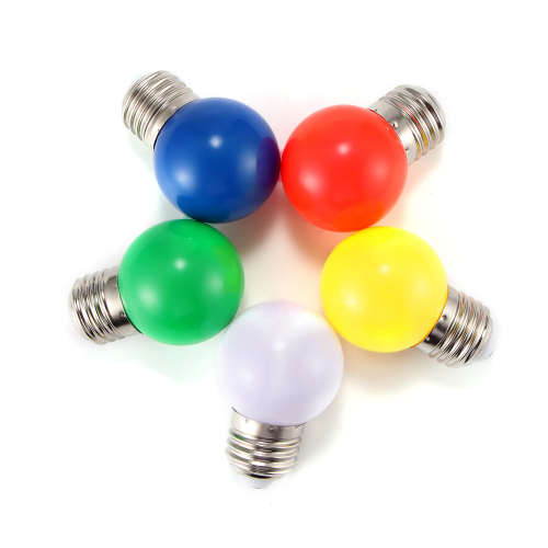 Decorative LED G45 Light Bulbs Colourful Mini LED Light Bulbs E27 220V. Collections are allowed.