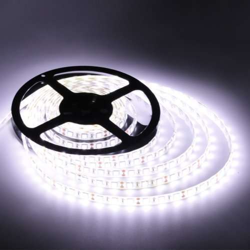 LED Strip Lights: 5 Metres 12Volts Non Waterproof SMD5050 in Cool White. Collections Are Allowed.