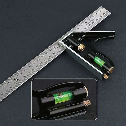 Combination Square Protractor Level Measure Angle Ruler Set Heavy Duty. Collections are allowed.