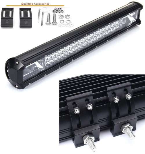 384W LED Quad-Row 7D Reflector Light Bar with Combo Beam. Collections are allowed.