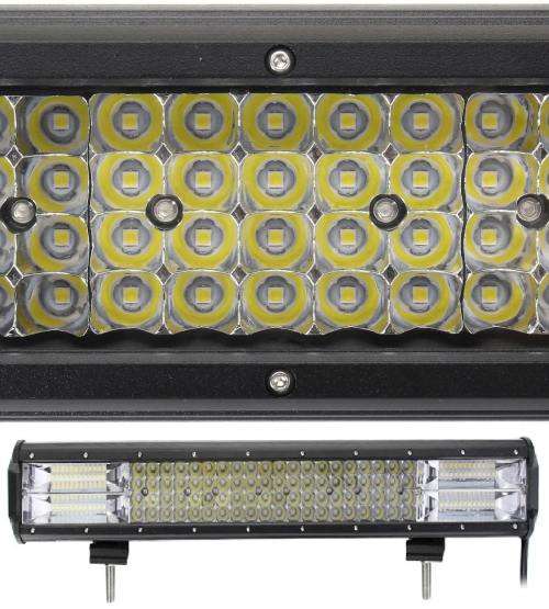 384W LED Quad-Row 7D Reflector Light Bar with Combo Beam. Collections are allowed.