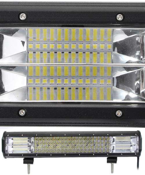 384W LED Quad-Row 7D Reflector Light Bar with Combo Beam. Collections are allowed.