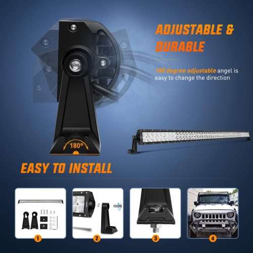 LED Light Bars: 300W 10~32V Hi-Power LED Auto Work, Spot, Search Light Bars. Collections are allowed