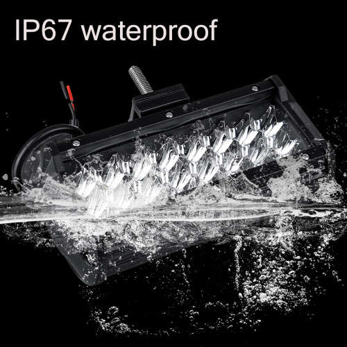 Dual Colour (Cool White and Amber) 72W LED Light Bar with Flashing Patterns. Collections Are Allowed
