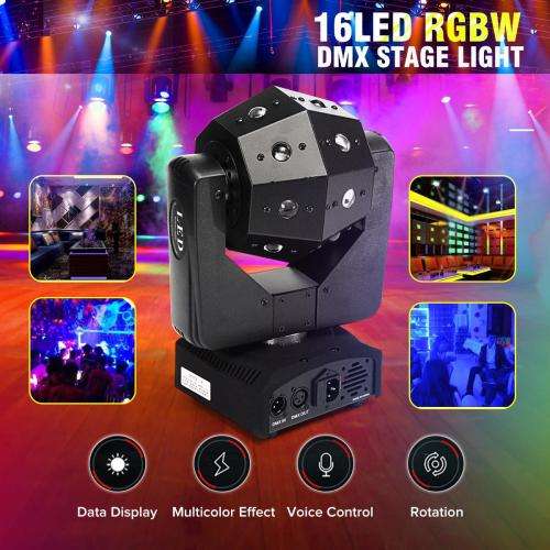 Professional Disco Moving Head Light DMX512 Stage Light, DJ Party Light. Collections are allowed.