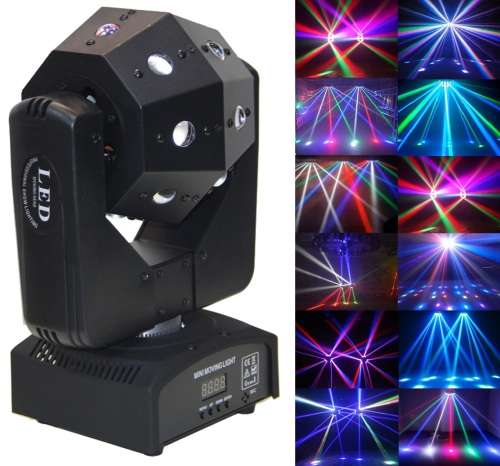 Professional Disco Moving Head Light DMX512 Stage Light, DJ Party Light. Collections are allowed.