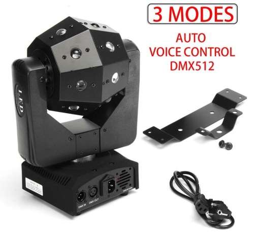 Professional Disco Moving Head Light DMX512 Stage Light, DJ Party Light. Collections are allowed.