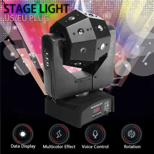 Professional Disco Moving Head Light DMX512 Stage Light, DJ Party Light. Collections are allowed.