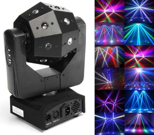 Professional Disco Moving Head Light DMX512 Stage Light, DJ Party Light. Collections are allowed.