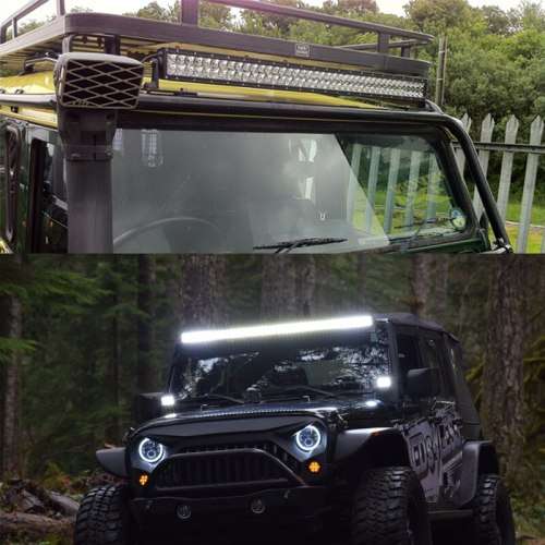 LED Light Bars: 240W 10~32V Hi-Power LED Auto Light Bar + Wire Harness Kit. Collections Allowed
