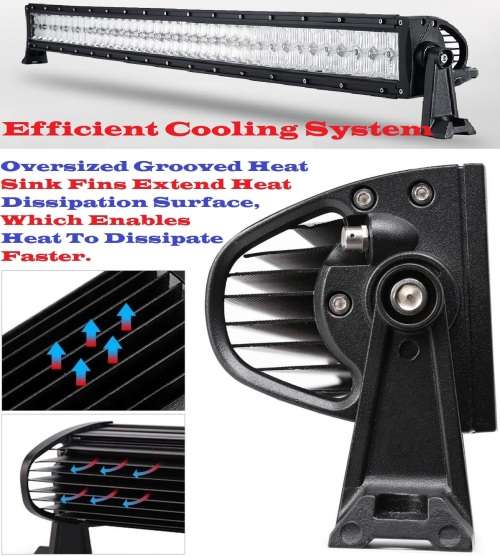 LED Light Bar: 240W NEW GENERATION 4D + 5D Optical Lenses + Wire Harness Kit. Collections Allowed.