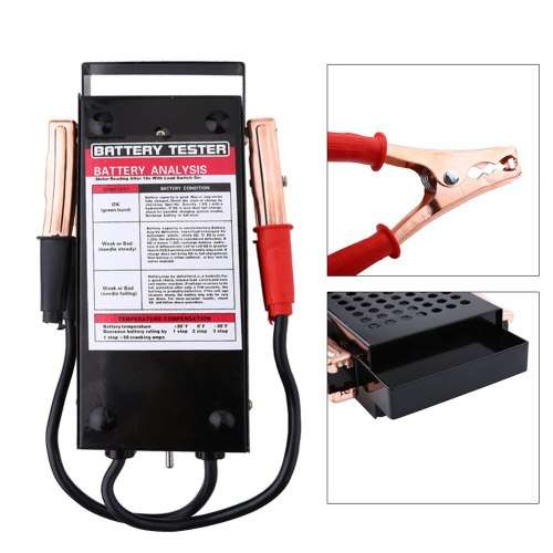 Battery Tester Checker Analyser and Voltmeter for 6 Volts and 12 Volts. Collections are allowed.