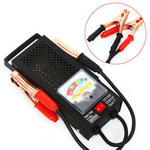 Battery Tester Checker Analyser and Voltmeter for 6 Volts and 12 Volts. Collections are allowed.