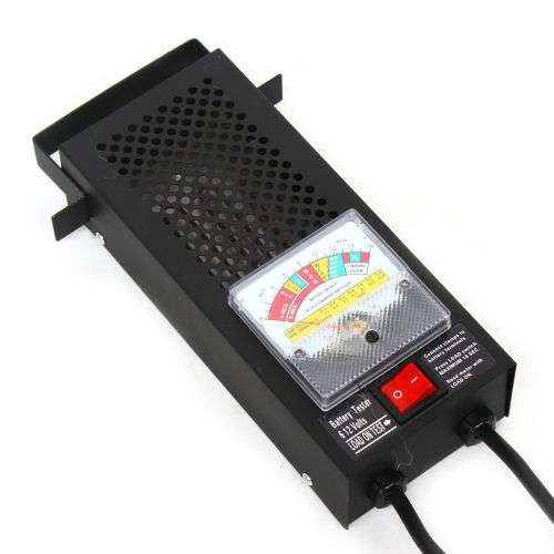 Battery Tester Checker Analyser and Voltmeter for 6 Volts and 12 Volts. Collections are allowed.