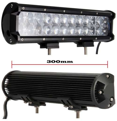 72W LED LIGHT BAR with 4D Optical Lens and Combo Beam 10~32V. Collections allowed
